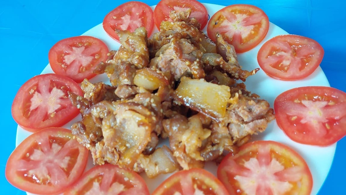 Thịt xiên nướng vỉa hè